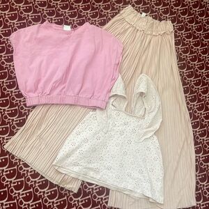 Girls Zara 3- Piece Outfit Set